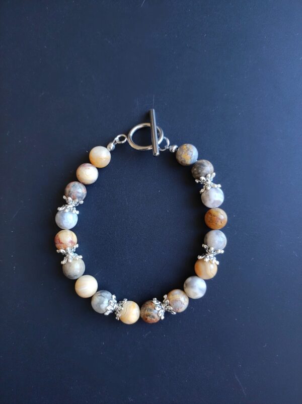 Bracelet Agate Crazy Lace (8 mm)