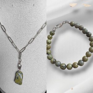 Parure homme Serpentine véritable