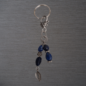 Porte-clés Lapis lazuli véritable